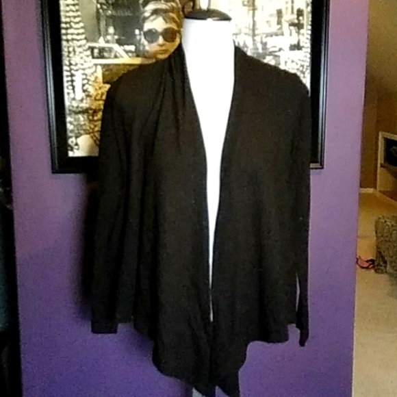 Ambiance Sweaters - Black cardigan